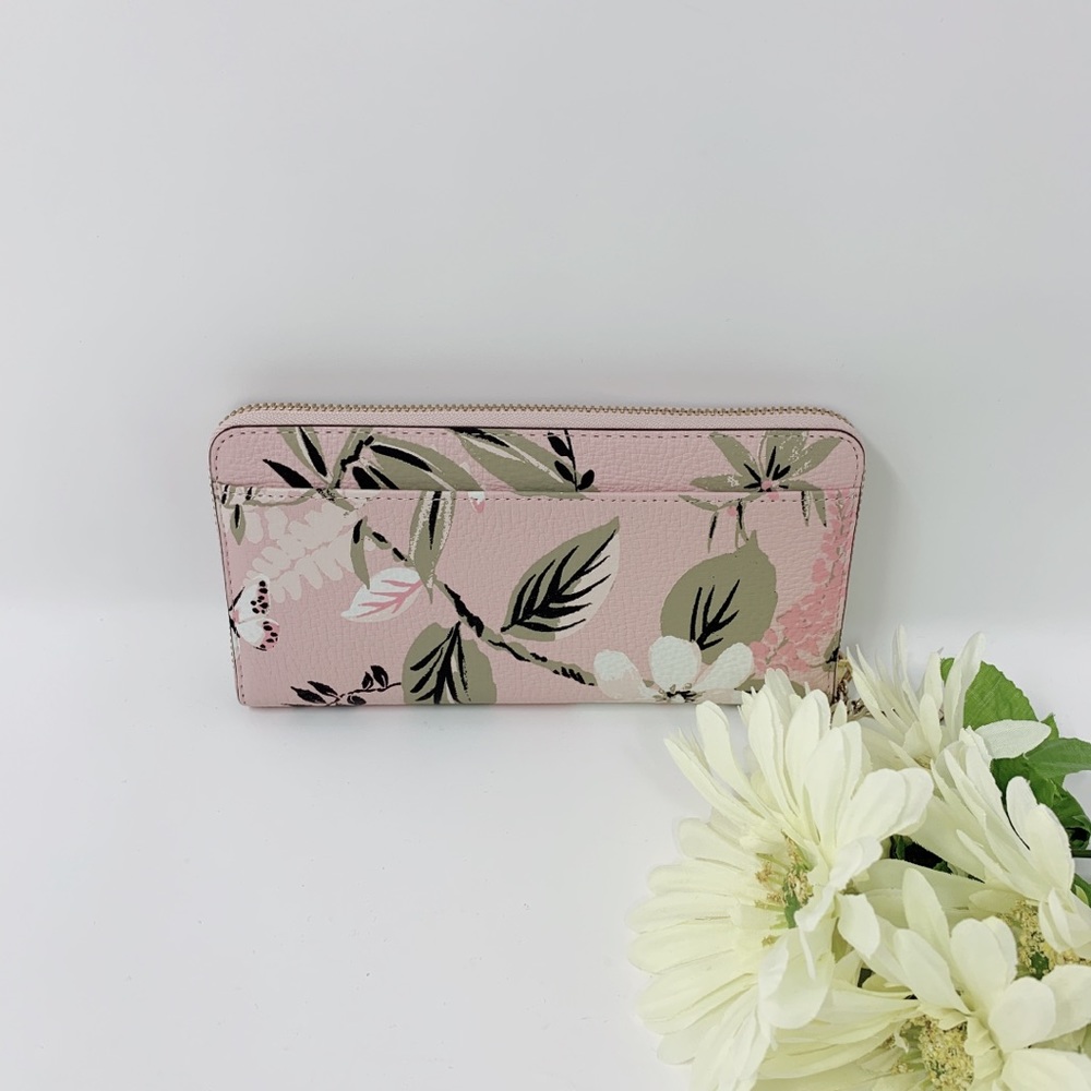Kate Spade Mya Botanical Reversible Tote & Wallet - Picture 3 of 8